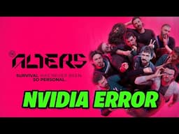 The Alters Error The Installed Version Of The NVIDIA Graphics Driver Appears To Be Out Of Date FIX🎮✅