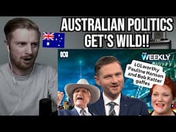 Reaction To Bizarre and Chaotic Australian Federal Election Campaign Moments
