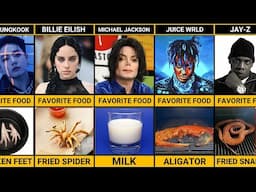 Favorite Food OF Famous Singers