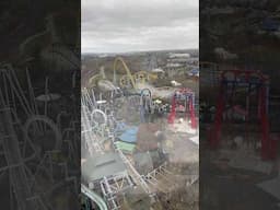 Hersheyparks Kissing tower 😘 #rollercoaster #amusementpark #themepark