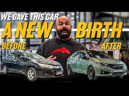 We Gave This 10-Year-Old Honda City a Stunning Makeover!✨