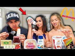TRYING LITTLE SISTERS WEIRD PREGNANCY CRAVINGS PART 2!