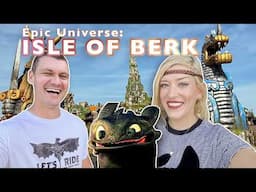 EPIC UNIVERSE: Everything In How To Train Your Dragon - Isle Of Berk | Universal Orlando NEW