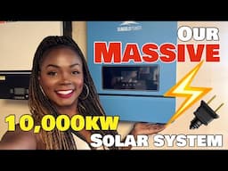 WE HAVE A TON OF SOLAR POWER FOR OUR OFF GRID DESERT HOMESTEAD! 10,000 KW POWER!