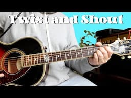 Twist and Shout - Beginner Guitar Tutorial - The Beatles