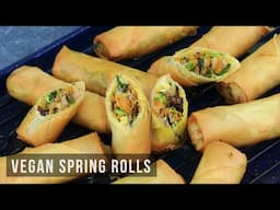 Veggie & Tofu Spring Rolls | Vegan | 素春卷