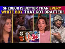 'The View' Audience FURIOUS As Sunny Hostin Said This About WHITE MEN Drafted Before Shedeur Sanders