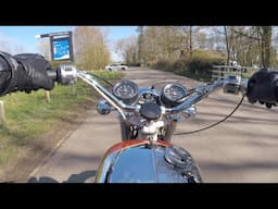 BSA Rocket Three (A75V) -  First Ride Out 2025 Post Service