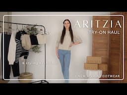 ARITZIA SALE | Review, Styling & Try-On Haul 2025 | ft #VIVAIA shoes