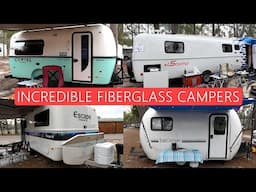 Multiple Fiberglass Camper Tours / From New to Custom