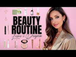 Luxus + Drogerie: Meine Beauty & Skincare Routine mit Charlotte Tilbury & Drogerie Dupes 2025