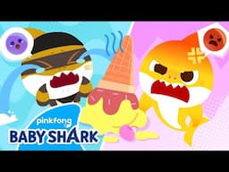 [🍦NEW] If You Are Happy Clap Like Me!👏 | Thief Baby Shark | Best Songs 4 Kids | Baby Shark Official
