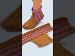 Easy Knitted Slippers Miarti🧶