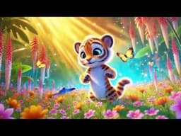 Adorable Tiger & Feel-Good Jazz | Uplifting Background Instrumentals to Work, Study, or Relax