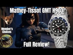 Mathey Tissot GMT H903 Swiss Made Quartz Watch Review!