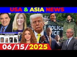 6/15/2025 👉USA NEWS 🔴TRUMP PARADE NEEG TSAWG, ICE-IMMIGRATION, MUSK, CAMBODIA-THAI, MEDICAID, TXHAWJ