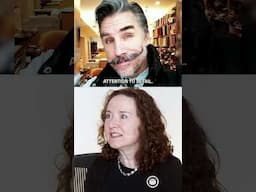 “It’s a commitment to do a handlebar mustache.” — she said it best. 🔥