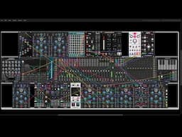 Minimal techno patch with Euclidean rhythms in VCV Rack