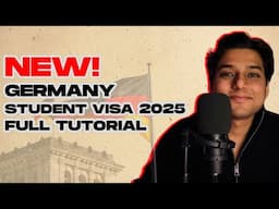 NEW Step-by-Step Germany Student Visa 🇩🇪 Tutorial for Indian Students 2025. Germanywalla