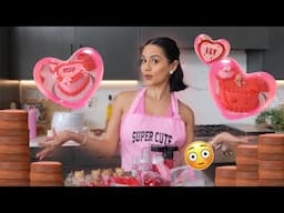 MAKING 10 CAKES FOR VALENTINES & DELIVERING THEM! 😳