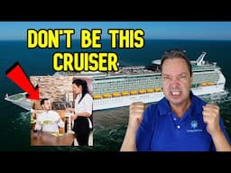 THIS IS THE WORSE BEHAVIOR YOU CAN DO ON A CRUISE SHIP