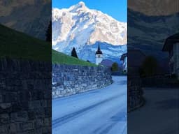 Grindelwald with it’s own charm #grindelwald #switzerland  #shorts