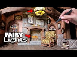 Creating a CHANDELIER and other Accessories for the Fireplace Room  (studio vlog)