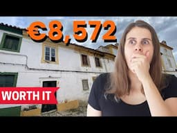 I Found a 112m² House for Only 8000 EUROS in Portugal!