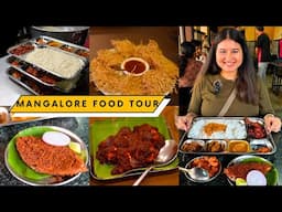 EPIC Non-Veg Food in MANGALORE | Fish Meals, Prawns Ghee Roast, Kori Roti, Chinese & More | 4K