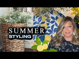 Summer Home Styling | Lemon Themed