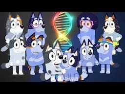 Bluey Family Tree Genetics: MUFFIN & SOCKS (and is Uncle Stripe a step-dad???)