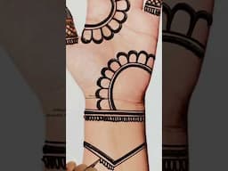 Easy Mehndi #shortsfeed #shortvideo #shorts #ytshorts #blossomsoflovemehndidesign