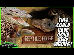 BAD CHOICE AT AN AUSTRALIAN REPTILE ZOO! Snakes Down Under Reptile Park tour!