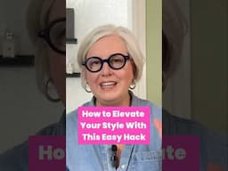 The Easiest Way to Instantly Elevate Your Outfit #fashion #style #shorts