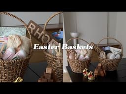 Fill my little's Easter baskets with me + Miniolie clothing haul