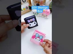 Try this Super Easy Mini Book Shaped Storage Box from Paper #diy #craft #shorts #fun #handmade
