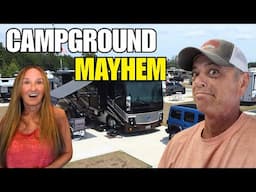 Can't Be Done - 7 People Living in Class A RV - Thousand Trails Chaos