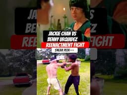 Jackie Chan Vs Benny Urquidez Reenactment FIGHT! #fight #martialarts