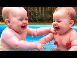 Best Moments Of Babies Exploring The World 🍀🍀 Funny Baby Outdoor Videos || Cool Peachy