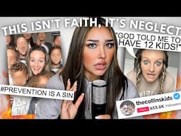Big TikTok Families Like "TheCollins" Say It’s a Sin To Not Have 12 Kids- Because They’re In A Cult.