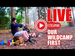 Jamie does Wild Bikepacking first ever live on wild camp BIKEPACKING