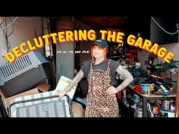 DECLUTTERING THE GARAGE
