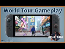 Street Fighter 6 World Tour Mode on Nintendo Switch 2