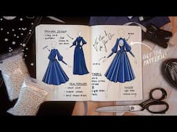 Sewing my favorite Dress that went viral 5 Years ago  ... The Moon and the Stars Dress