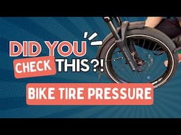 Did You Check This? Bike Tire Pressure Basics for a Better Ride