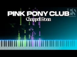 Pink Pony Club - Chappell Roan (Piano Tutorial) | Eliab Sandoval