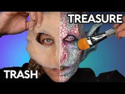 I Turned Trash into a Creature Makeup