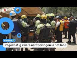 Grote aardbevingsoefening in Mexico: 'Zo leer je kalm te blijven'