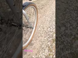 Cherry Blossoms and Gravel #cycling #bicycles #gravelbikes