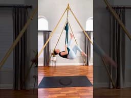 Flow every day! #aerialyoga #aerialhammock
